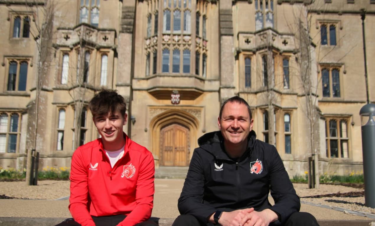 Kingswood School Father and Son Duo Selected to Represent Wales in Hockey